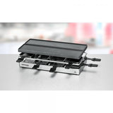 Rommelsbacher RC 1600 griglia per raclette 8 persona(e) 795 W Nero, Argento