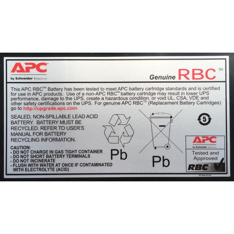 APC RBC55 BATTERIE PER SMART UPS-SMART UPS XL