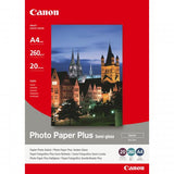 CANON SG-201 CARTA FOTOGRAFIA SEMILUCIDA 210X297 M A4 260GR 20 FOGLI BIANCO