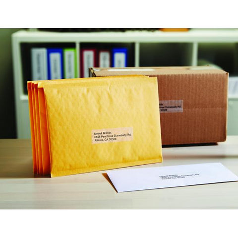 DYMO LABELWRITER ETICHETTE INDIRIZZI AUTOADESIVE TRASPARENTI 89x36 MM (S0722410)