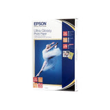EPSON C13S041943 CONF 50 FOGLI CARTA FOTOGRAFICA FORMATO A6 300 GR/M2 COLORE BIANCO FINITURA LUCIDA