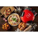 Ariete 0909 macchina e forno per pizza 1 pizza(e) Nero, Rosso 1200 W