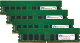 PHS-memory 128GB (4x32GB) Kit RAM Speicher passend fr Dell Precision 3630 Tower DDR4 UDIMM ECC 2666MHz PC4-2666V-E (SP420058)