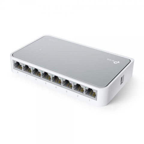 SWITCH TP-LINK 8P 10/100MBPS PLASTI C CASE