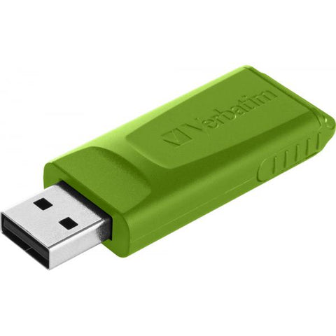 VERBATIM MEMORY USB 16GB SLIDER TRIPACK BLU VERDE ROSSO CONF 3 Pz.