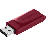 VERBATIM MEMORY USB 16GB SLIDER TRIPACK BLU VERDE ROSSO CONF 3 Pz.
