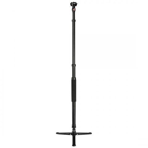 Monopie Hama Smooth para cámara de aluminio de 1/4" negro, rosa 
