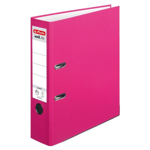 Herlitz maX.file raccoglitore ad anelli Polipropilene (PP) Rosa
