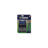 VARTA LCD DUAL TECH CARICABATTERIA PER BATTERIE AGLI IONI DI LITIO E NI-MH CON DISLPAY E CAVO DI RETE
