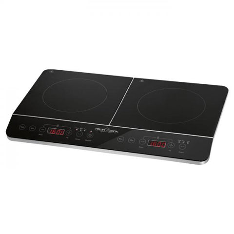 ProfiCook PC-DKI 1067 Nero Superficie piana 60.5 cm Piano cottura a induzione 2 Fornello(i)