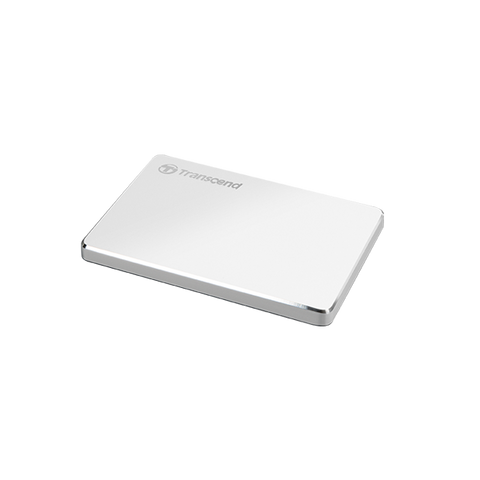 Transcend StoreJet 25C3S disco rigido esterno 1000 GB Argento