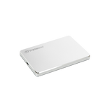 Transcend StoreJet 25C3S disco rigido esterno 2000 GB Argento
