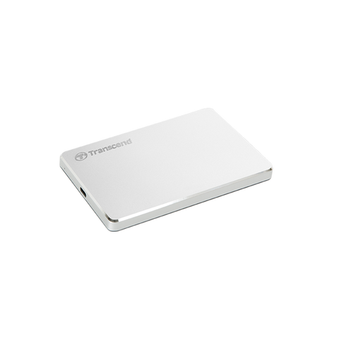 Transcend StoreJet 25C3S disco rigido esterno 2000 GB Argento