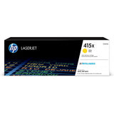 HP Cartuccia toner giallo originale LaserJet 415X ad alta capacit (Toner HP 415X / W2032X Yellow)