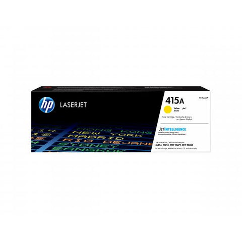 HP Cartuccia toner giallo originale LaserJet 415A (HP W2032A [415A] Toner yellow 2.1K pages)