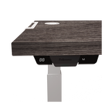 Fellowes 9871101 piano di scrivania per computer Forma rettangolare Melammina, PVC Quercia (Fellowes Desktop Newport Oak - 1800mm)