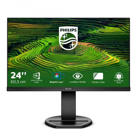 Philips B Line Monitor LCD 241B8QJEB/00 (Philips B Line 241B8QJEB - Monitor a LED - 24 [23.8 visualizzabile] - 1920 x 1080 Full HD [1080p] @ 75 Hz - IPS - 250 cd/m? - 1000:1 - 5 ms - HDMI, DVI-D, VGA