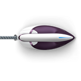 PHILIPS GC7933/30 PERFECTCARE COMPACT PLUS FERRO DA STIRO CON CALDAIA 2400 W COLPO DI VAPORE 450g PRESSIONE 6.5 BAR TECNOLOGIA OPTIMAL TEMP SERBATOIO 15 LT VIOLA/BIANCO