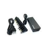 ALIMENTATORE UNIVERSALE PER NOTEBOOK TECNO ACCESSORI 120W 2.4 CON 12 ADATTATORI AUTOSETTANTI N120