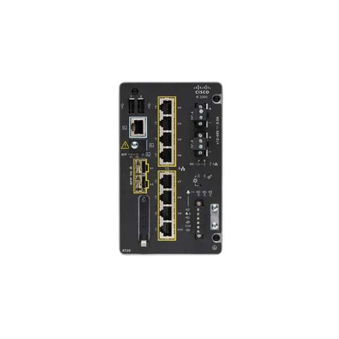 Cisco Catalyst IE-3300-8T2S-E switch di rete Gestito L2 Gigabit Ethernet [10/100/1000] Nero (Cisco Catalyst IE3300 Rugged Series - Network Essentials - switch - Managed - 10 x 10/100/1000 + 2 x SFP - 