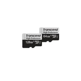Transcend microSDXC 350V 64GB memoria flash Classe 10 NAND