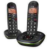 Doro PhoneEasy 105wr duo Identificatore di chiamata Nero