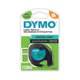 DYMO LETRATAG NASTRO DYMO LT IN PLASTICA 12MMX4MT - VERDE