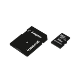 MICROSD GOODRAM 64GB CLASS 10 UHS I + ADPTER, RET. BLISTER