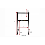 NEXT LEVEL RACING NLR-A011 SUPPORTO PER MONITOR SINGOLO AUTOPORTANTE BLACK