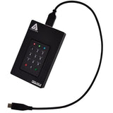 Apricorn Aegis Fortress L3 disco rigido esterno 1 TB 5400 Giri/min Micro-USB B 3.2 Gen 1 [3.1 Gen 1] Nero (Aegis Fortress L3 External - Hard Drive 1000 Gb Black - Warranty: 12M)