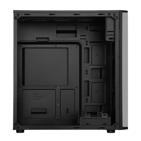 ITEK ITOCPR10D CASE PRIME DARK MIDDLE TOWER ATX 2x5.25, 2x3.5 1xUSB3.0 2xUSB2.0 1x12cm FAN ATX/MICRO ATX/MINI-ATX 500W BLACK
