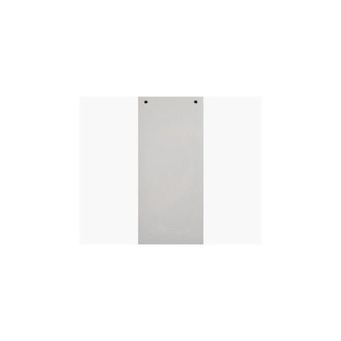 EXACOMPTA FOREVER DIVISORI ORIZZONTALI IN CARTONCINO 200GR 240X105 mm 2 FORI UNIVERSALI GRIGIO CONF 100 Pz.