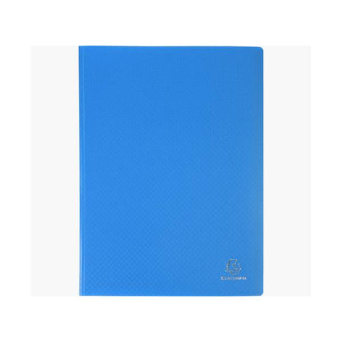 EXACOMPTA ECONOMICO PORTALISTINI IN PP 240X320MM A4 10 BUSTE COL. BLU