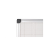 Bi-Office MA3847170 lavagna 1200 x 1200 mm Acciaio Magnetico (Bi-Office Maya Gridded Double Sided Magnetic Laquered Steel Whiteboard Aluminium Frame 1200x1200mm - MA3847170 DD)