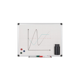 Bi-Office MA3847170 lavagna 1200 x 1200 mm Acciaio Magnetico (Bi-Office Maya Gridded Double Sided Magnetic Laquered Steel Whiteboard Aluminium Frame 1200x1200mm - MA3847170 DD)
