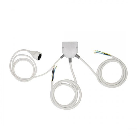 Hama 00111999 cavo splitter o combinatori Splitter per cavo Grigio