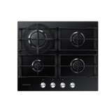 SAMSUNG NA64H3010AK PIANO COTTURA GAS DA INCASSO 4 FUOCHI 60cm COLORE NERO