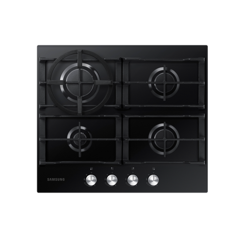 SAMSUNG NA64H3010AK PIANO COTTURA GAS DA INCASSO 4 FUOCHI 60cm COLORE NERO