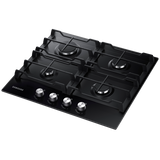SAMSUNG NA64H3010AK PIANO COTTURA GAS DA INCASSO 4 FUOCHI 60cm COLORE NERO