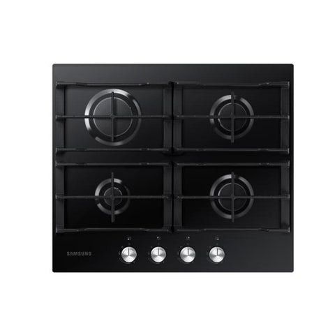 SAMSUNG NA64H3010AK PIANO COTTURA GAS DA INCASSO 4 FUOCHI 60cm COLORE NERO