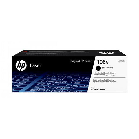 HP 106A TONER NERO 1.000 PAGINE