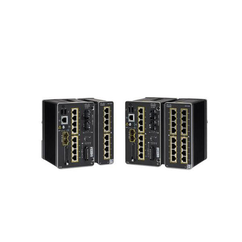 Cisco Catalyst IE3300 Gestor L2 10G Ethernet [100/1000/10000] Negro (Cisco Catalyst IE3300 Rugged Series - Switch - gestito - 10 x 10/100/1000 [8 PoE+] + 2 x SFP - montabile su rail DIN - PoE+ [360 W] 