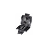Cloer 1445 piastra por gofre 2 gofres 930 W Nero, Acciaio inossidabile 