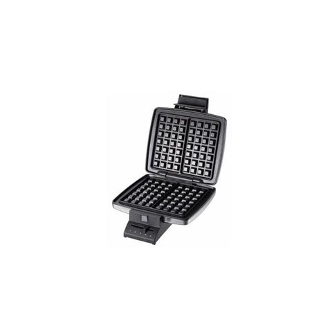 Cloer 1445 piastra per waffle 2 waffle 930 W Nero, Acciaio inossidabile