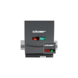 Cloer 1445 piastra por gofre 2 gofres 930 W Nero, Acciaio inossidabile 