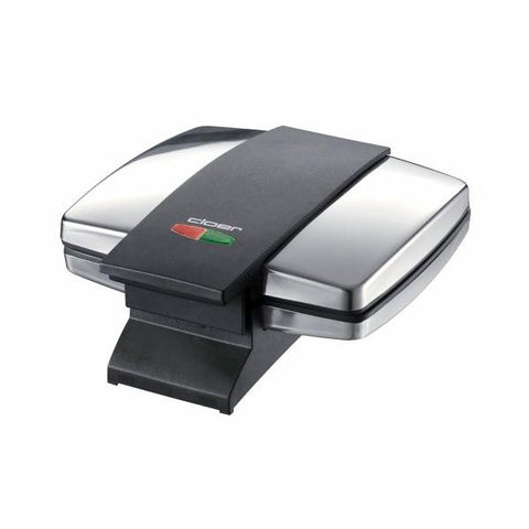Cloer Sandwichmaker 6235 tostiera 930 W Nero, Argento