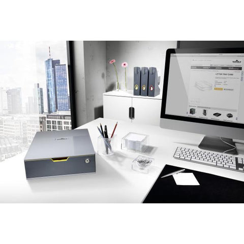 Durable VARICOLOR scatola per la conservazione di documenti Plastica Grigio