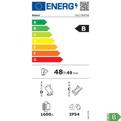 Smartphone Xiaomi Redmi Note 14 4G 6,67" 8 GB RAM 128 GB Nero