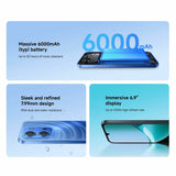 Smartphone Xiaomi Redmi 15C 6,9" Octa Core 4 GB RAM 256 GB Arancio