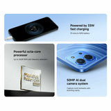 Smartphone Xiaomi Redmi 15C 6,9" Octa Core 4 GB RAM 256 GB Arancio